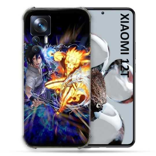 Coque Renforcée En Verre Trempé Pour Xiaomi 12T Manga Naruto VS
