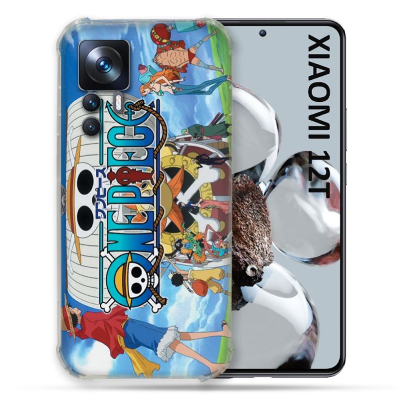Coque Renforcée En Verre Trempé Pour Xiaomi 12T Manga One Piece Sunny