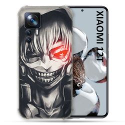 Coque Renforcée En Verre Trempé Pour Xiaomi 12T Manga Tokyo Ghoul Kaneki Noir