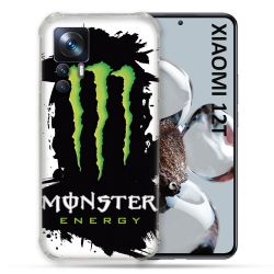 Coque Renforcée En Verre Trempé Pour Xiaomi 12T Monster Energy Tache