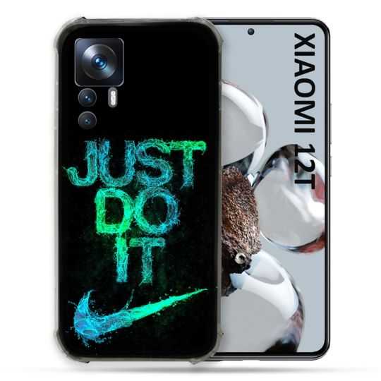 Coque Renforcée En Verre Trempé Pour Xiaomi 12T Nike Just Do It
