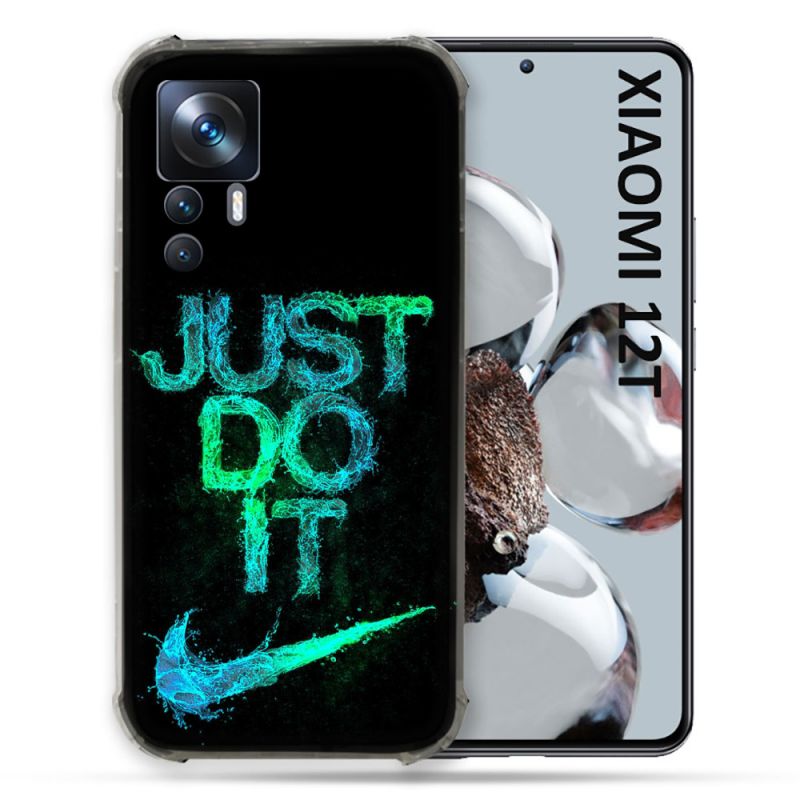 Coque Renforcée En Verre Trempé Pour Xiaomi 12T Nike Just Do It