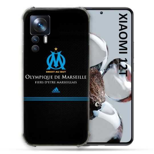 Coque Renforcée En Verre Trempé Pour Xiaomi 12T Olympique Marseille OM Fier etre Marseillais
