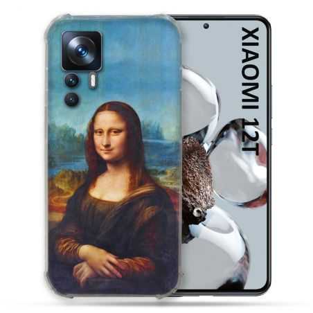 Coque Renforcée En Verre Trempé Pour Xiaomi 12T Peinture Joconde