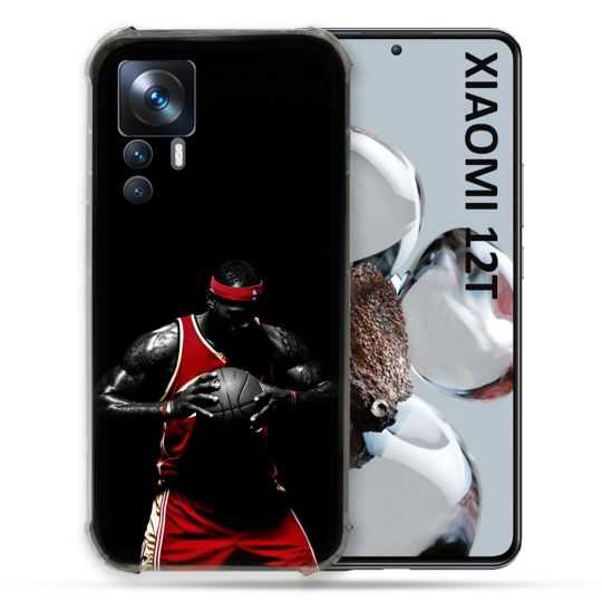 Coque Renforcée En Verre Trempé Pour Xiaomi 12T Sport Basketeur