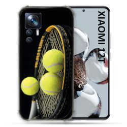 Coque Renforcée En Verre Trempé Pour Xiaomi 12T Sport Tennis Balls