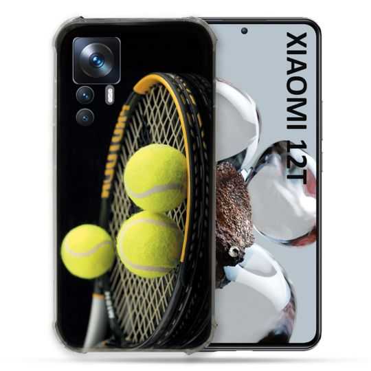 Coque Renforcée En Verre Trempé Pour Xiaomi 12T Sport Tennis Balls