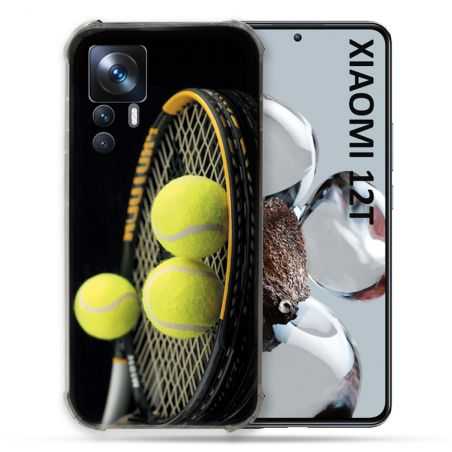 Coque Renforcée En Verre Trempé Pour Xiaomi 12T Sport Tennis Balls