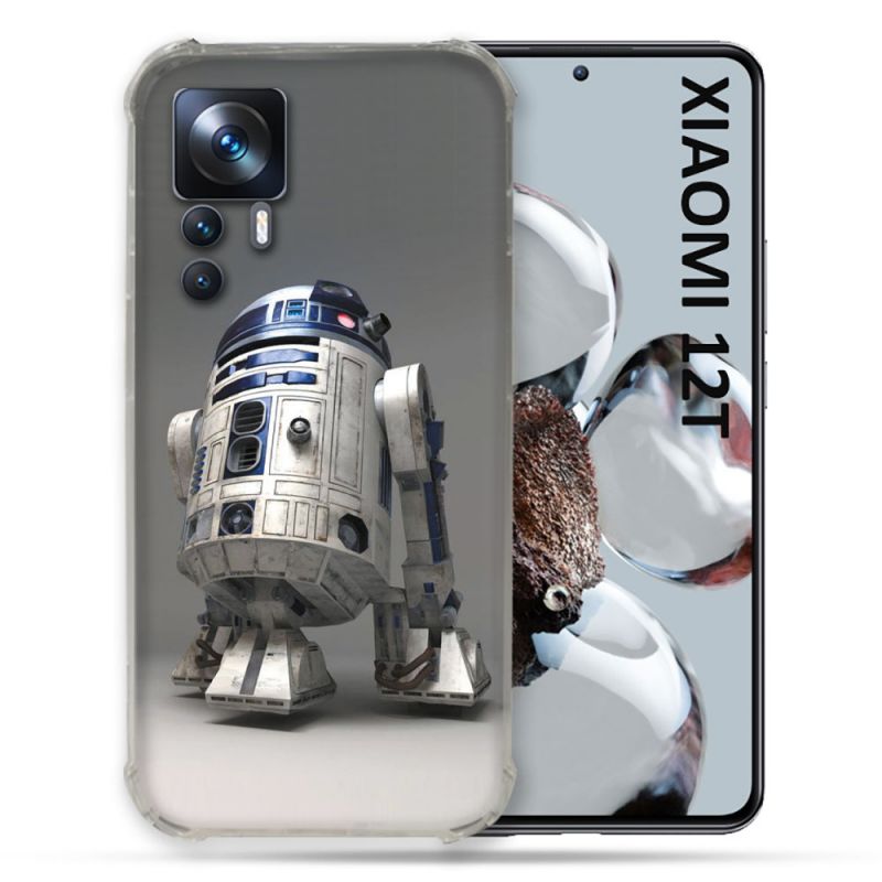 Coque Renforcée En Verre Trempé Pour Xiaomi 12T Star Wars - R2D2
