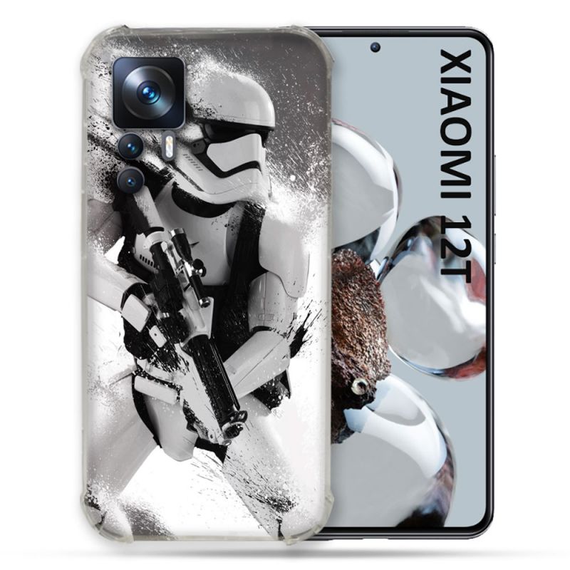 Coque Renforcée En Verre Trempé Pour Xiaomi 12T Star Wars - Trooper