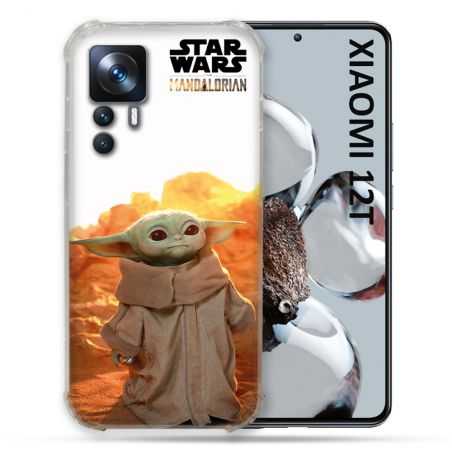 Coque Renforcée En Verre Trempé Pour Xiaomi 12T Star Wars - Yoda bebe soleil
