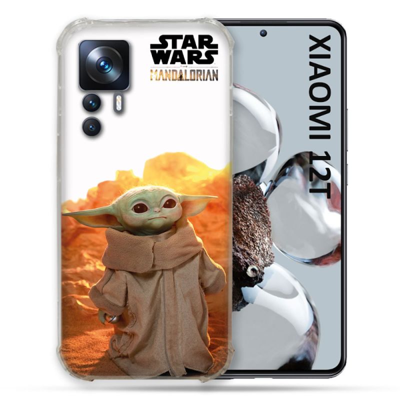 Coque Renforcée En Verre Trempé Pour Xiaomi 12T Star Wars - Yoda bebe soleil