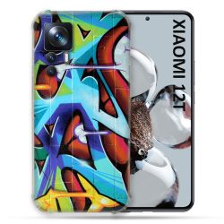 Coque Renforcée En Verre Trempé Pour Xiaomi 12T Street Art Graf Color