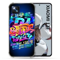 Coque Renforcée En Verre Trempé Pour Xiaomi 12T Street Art Rap