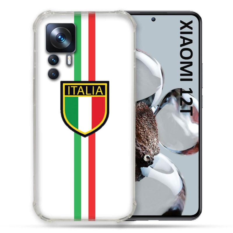 Coque Renforcée En Verre Trempé Pour Xiaomi 12T Voyage Italie 3 Blanc