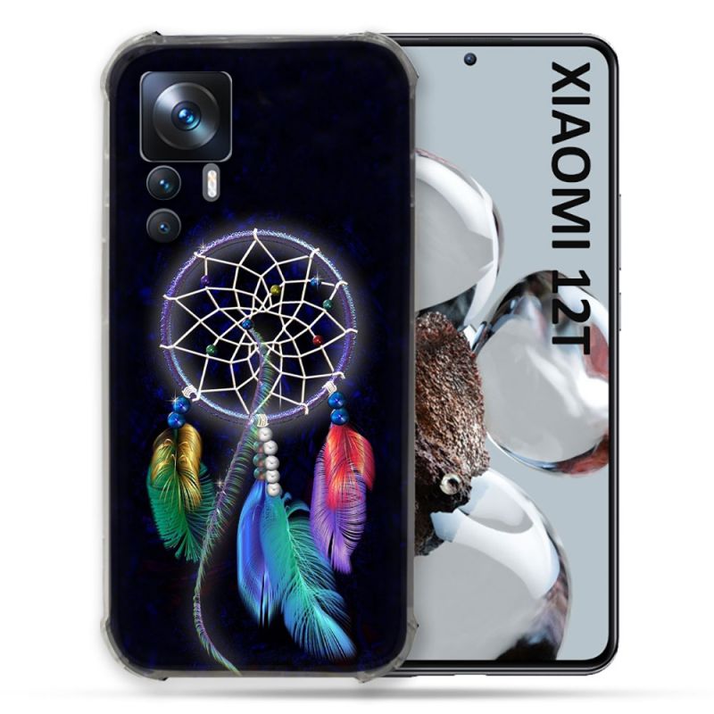 Coque Renforcée En Verre Trempé Pour Xiaomi 12T Zen Attrape Reve Multicolore