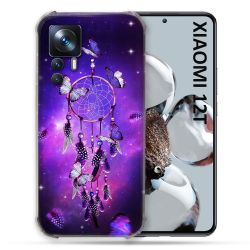 Coque Renforcée En Verre Trempé Pour Xiaomi 12T Zen Attrape Reve Papillon