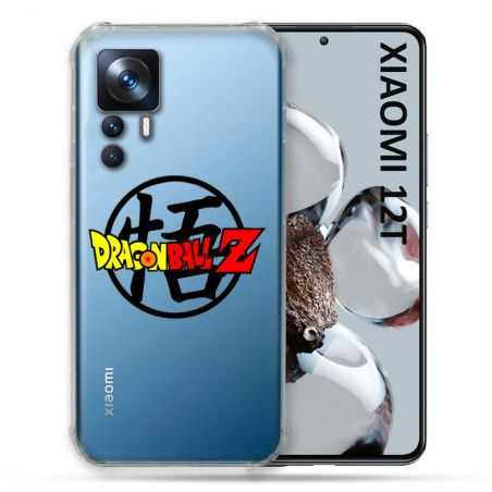 Coque Renforcée En Verre Trempé Transparente Pour Xiaomi 12T Dragon Ball Logo
