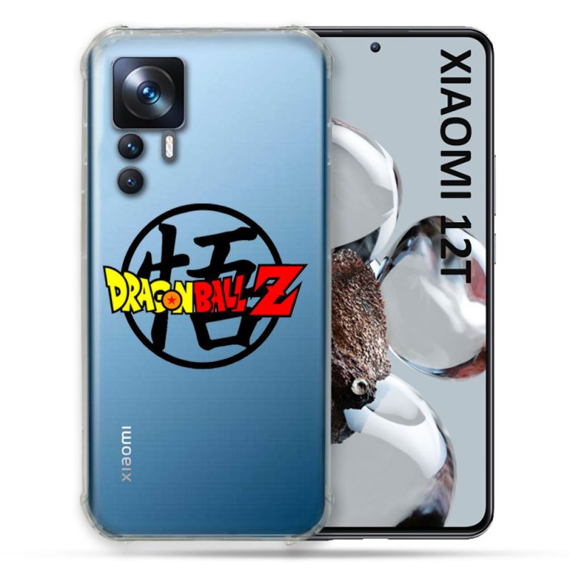 Coque Renforcée En Verre Trempé Transparente Pour Xiaomi 12T Dragon Ball Logo