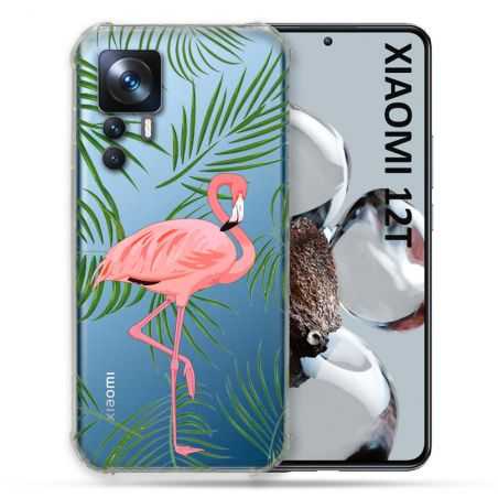 Coque Renforcée En Verre Trempé Transparente Pour Xiaomi 12T Famant Rose