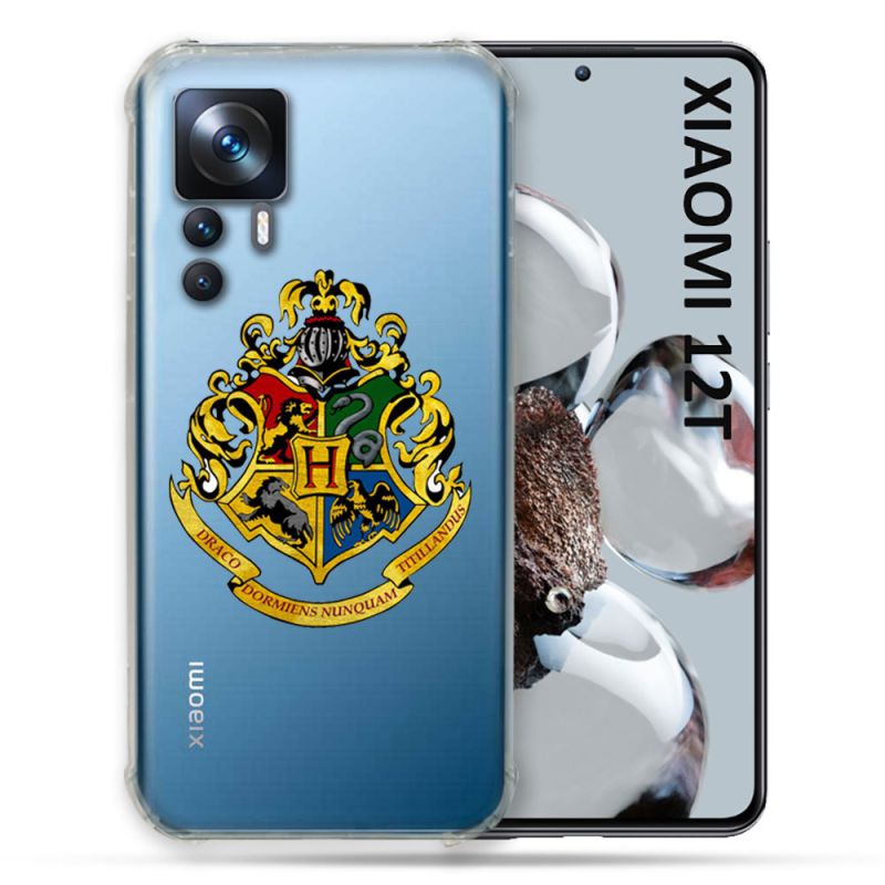 Coque Renforcée En Verre Trempé Transparente Pour Xiaomi 12T Harry Potter Poudlard