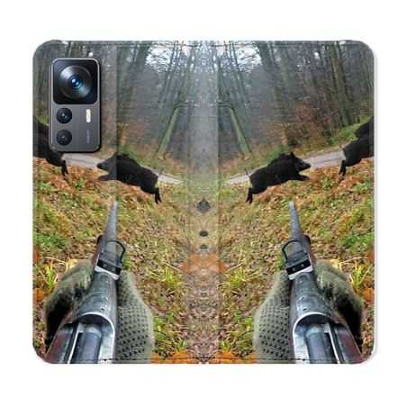Housse Cuir Portefeuille Pour Xiaomi 12T Chasse Vision Tir