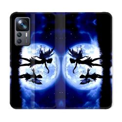 Housse Cuir Portefeuille Pour Xiaomi 12T Fantastique Fee Lune