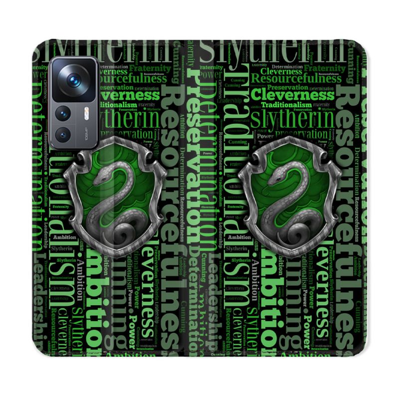 Housse Cuir Portefeuille Pour Xiaomi 12T Harry Potter Serpentar