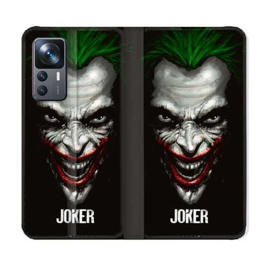Housse Cuir Portefeuille Pour Xiaomi 12T Joker Noir