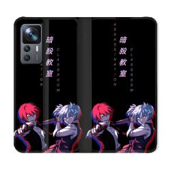 Housse Cuir Portefeuille Pour Xiaomi 12T Manga Assassination Classroom Duo