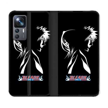 Housse Cuir Portefeuille Pour Xiaomi 12T Manga Bleach Duo