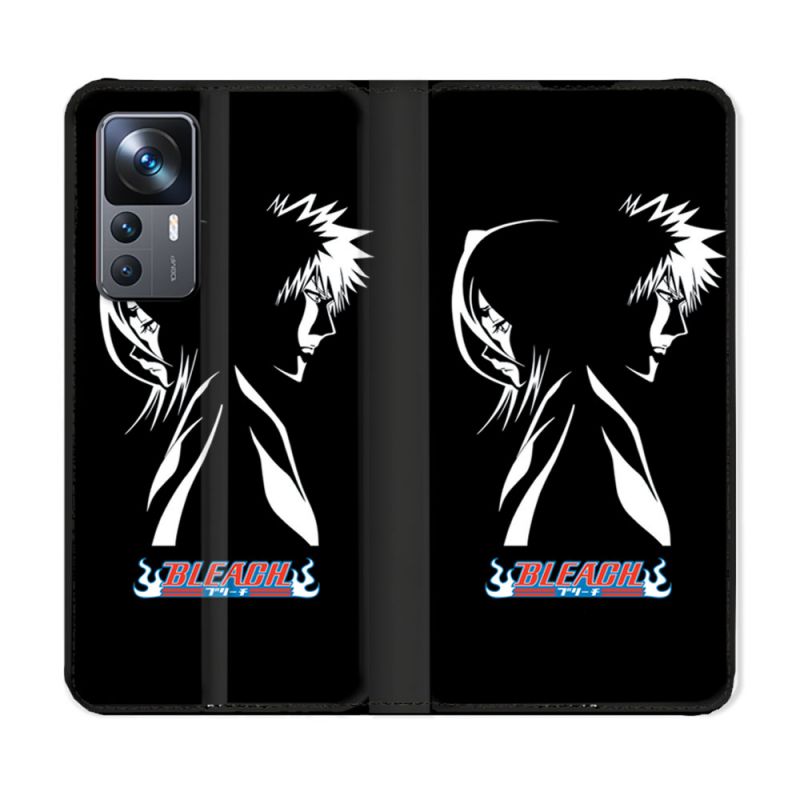 Housse Cuir Portefeuille Pour Xiaomi 12T Manga Bleach Duo