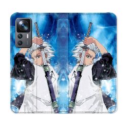 Housse Cuir Portefeuille Pour Xiaomi 12T Manga Bleach Hitsugaya