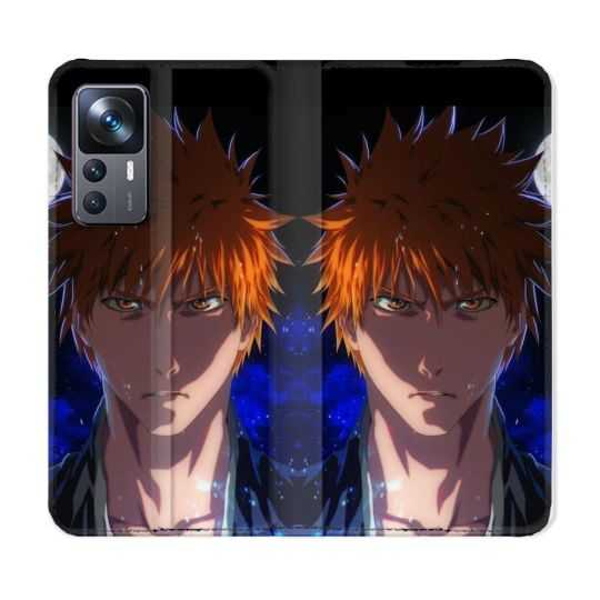 Housse Cuir Portefeuille Pour Xiaomi 12T Manga Bleach Ichigo