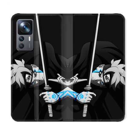 Housse Cuir Portefeuille Pour Xiaomi 12T Manga Boruto Epée