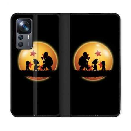 Housse Cuir Portefeuille Pour Xiaomi 12T Manga Dragon Ball Vintage