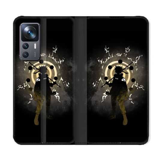 Housse Cuir Portefeuille Pour Xiaomi 12T Manga Naruto Sage