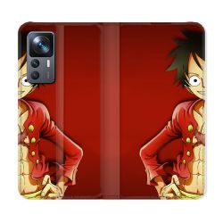 Housse Cuir Portefeuille Pour Xiaomi 12T Manga One Piece Luffy