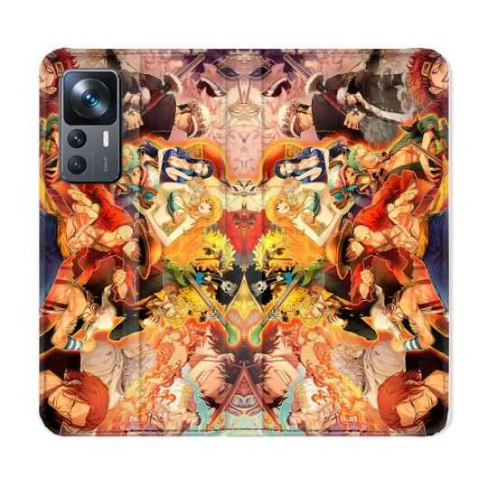 Housse Cuir Portefeuille Pour Xiaomi 12T Manga One Piece Nakama