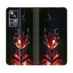 Housse Cuir Portefeuille Pour Xiaomi 12T Manga Solo Leveling Igris