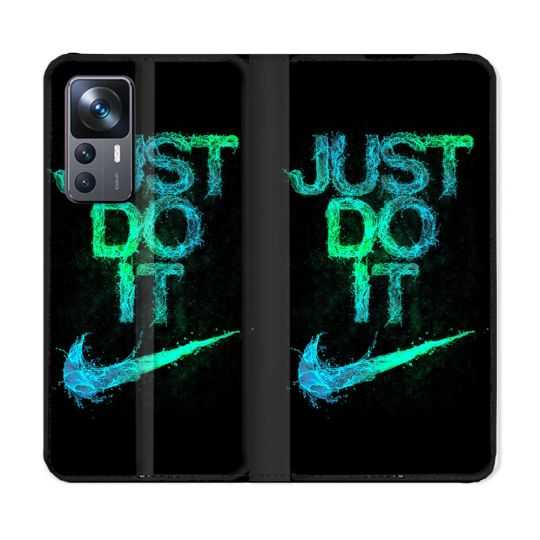 Housse Cuir Portefeuille Pour Xiaomi 12T Nike Just Do It