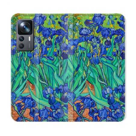 Housse Cuir Portefeuille Pour Xiaomi 12T Peinture Iris