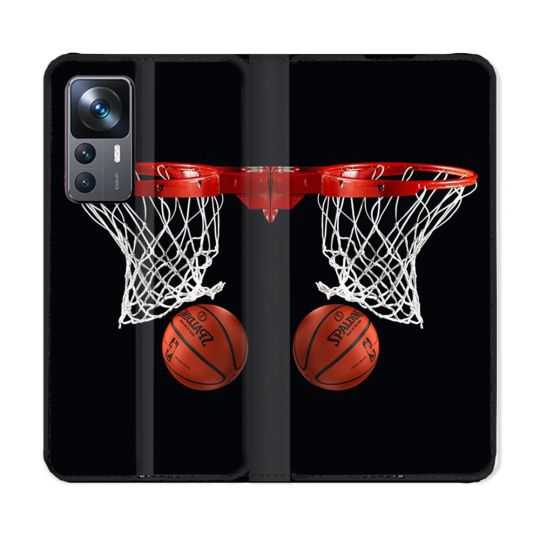 Housse Cuir Portefeuille Pour Xiaomi 12T Sport Basket Panier
