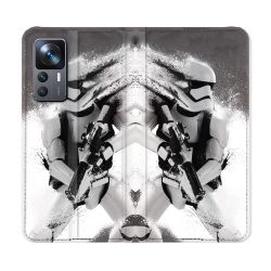 Housse Cuir Portefeuille Pour Xiaomi 12T Star Wars - Trooper