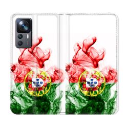 Housse Cuir Portefeuille Pour Xiaomi 12T Voyage Portugal Flamme