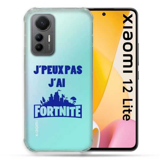 Coque Renforcée En Verre Trempé Transparente Pour Xiaomi 12 Lite Jpeux pas jai Fortnite