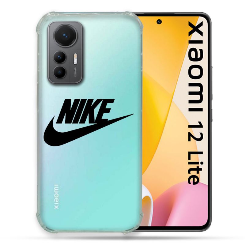 Coque Renforcée En Verre Trempé Transparente Pour Xiaomi 12 Lite Nike