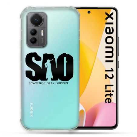Coque Renforcée En Verre Trempé Transparente Pour Xiaomi 12 Lite SAO