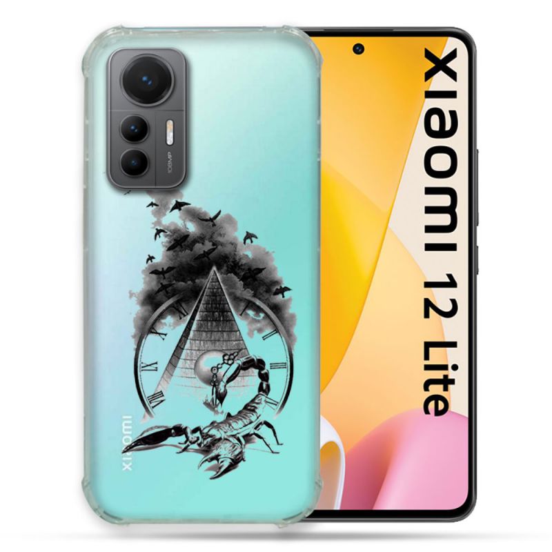 Coque Renforcée En Verre Trempé Transparente Pour Xiaomi 12 Lite Scorpion