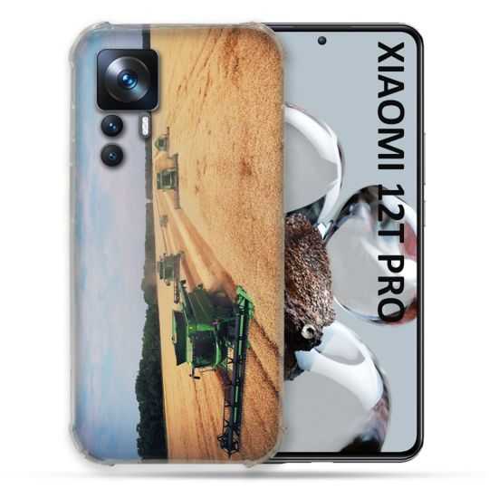 Coque Renforcée Pour Xiaomi 12T Pro Agriculture Moissonneuse